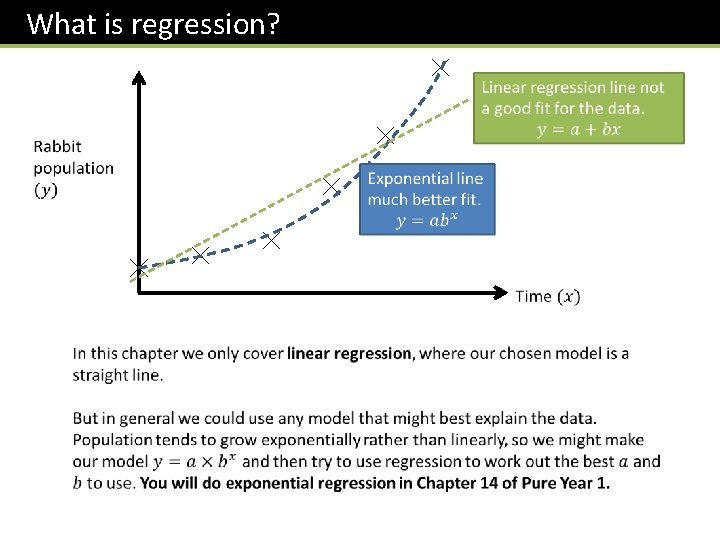 What is regression? 