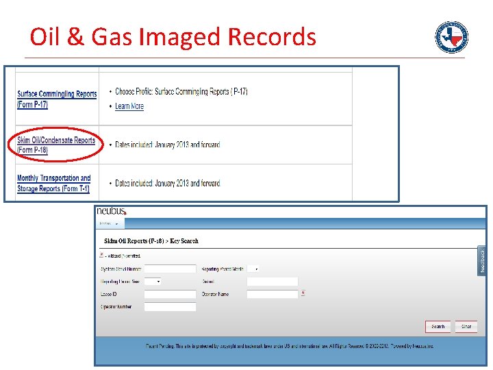 Oil & Gas Imaged Records 