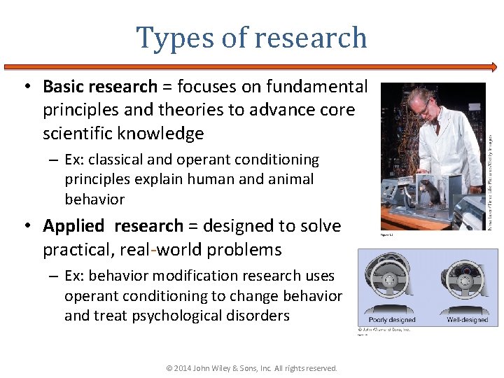 Types of research • Basic research = focuses on fundamental principles and theories to Types of research • Basic research = focuses on fundamental principles and theories to