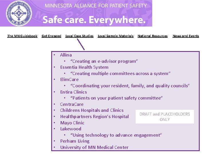 The MN Guidebook Get Engaged Local Case Studies Local Sample Materials National Resources News