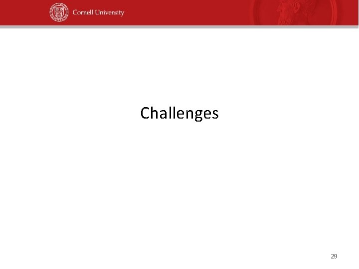 Challenges 29 