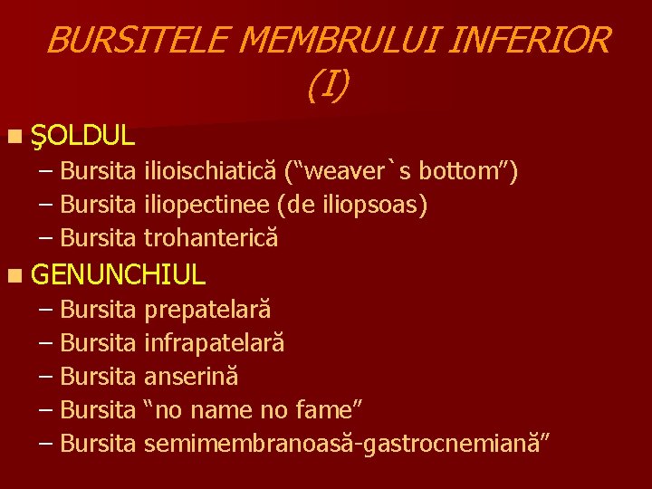 Bursita: Cauze, simptome, tipuri, tratament | ascorcraiova.ro