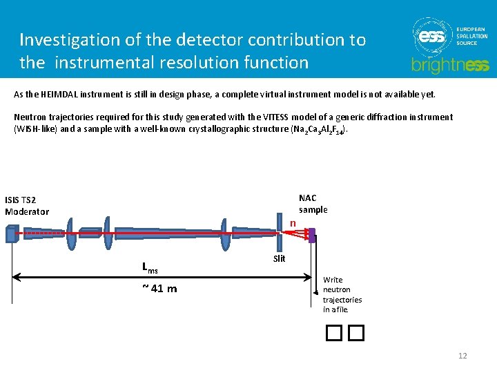 Investigation of the detector contribution to the instrumental resolution function As the HEIMDAL instrument