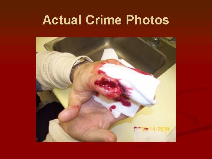 Actual Crime Photos 