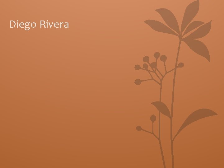 Diego Rivera 