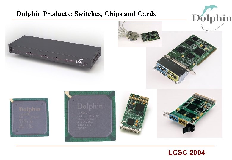 Dolphin Products: Switches, Chips and Cards LCSC 2004 