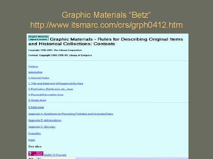Graphic Materials “Betz” http: //www. itsmarc. com/crs/grph 0412. htm Graphic Materials “Betz” http: //www. itsmarc. com/crs/grph 0412. htm