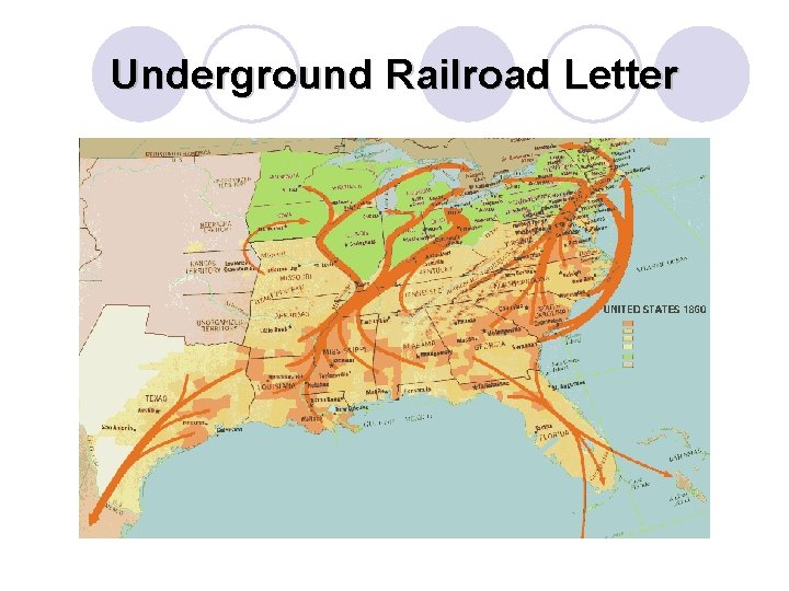 Underground Railroad Letter 