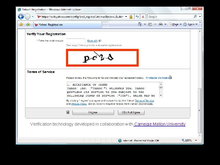 Verification technology developed in collaboration with Carnegie Mellon University 