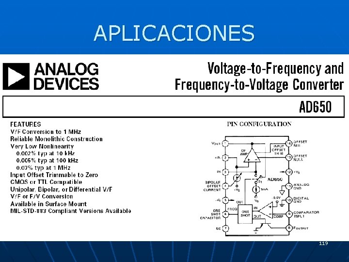 APLICACIONES 119 