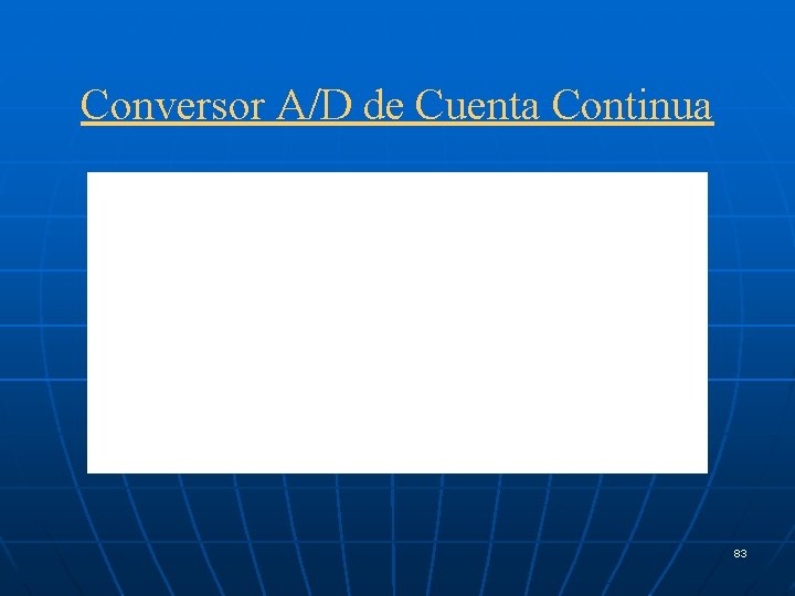Conversor A/D de Cuenta Continua 83 