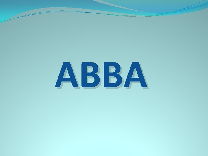 ABBA 