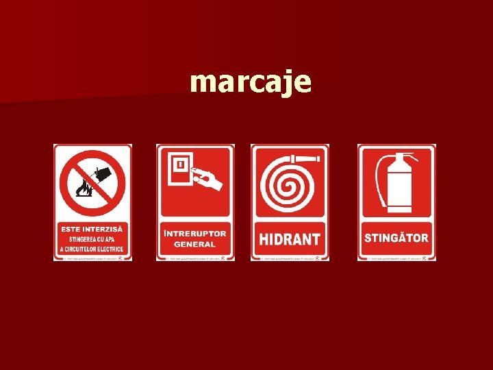 marcaje 