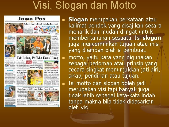 Visi Media Cetak Mk Manajemen Media Cetak Oleh