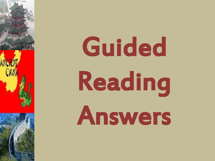 Guided Reading Answers 