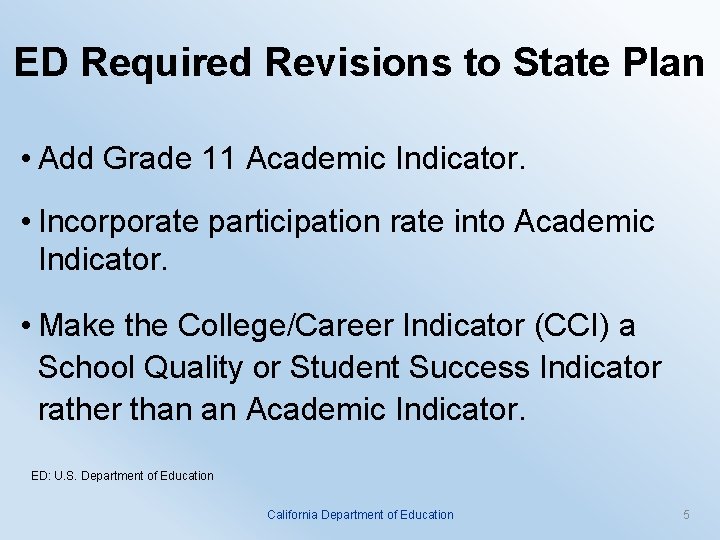 Assessment And Accountability Update Chunwu Li Ph D