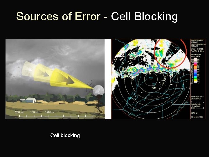 Sources of Error - Cell Blocking Cell blocking 