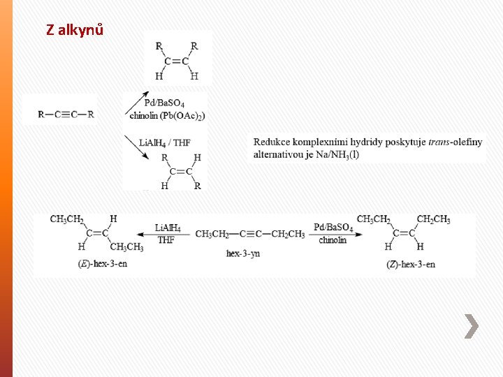 Z alkynů 