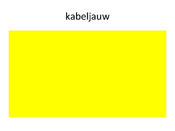 kabeljauw 