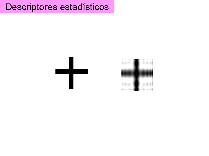 Descriptores estadísticos Descriptores estadísticos