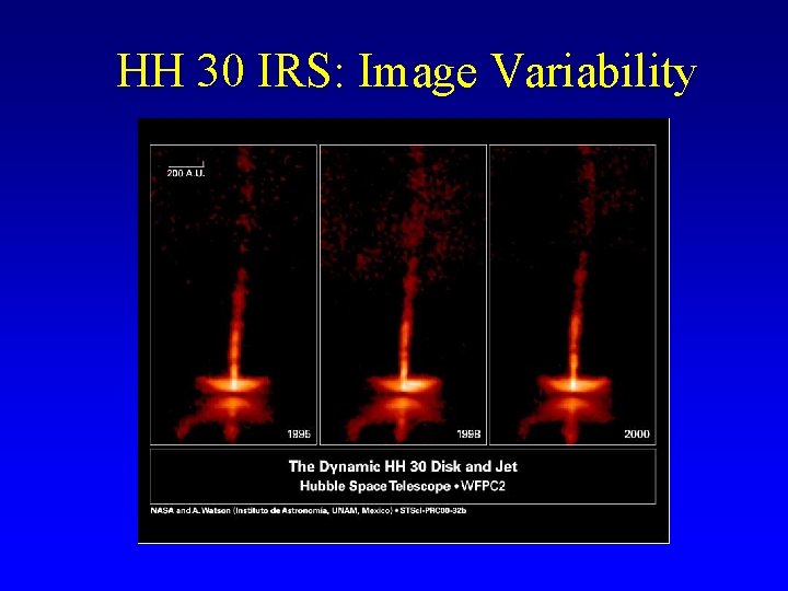 HH 30 IRS: Image Variability 