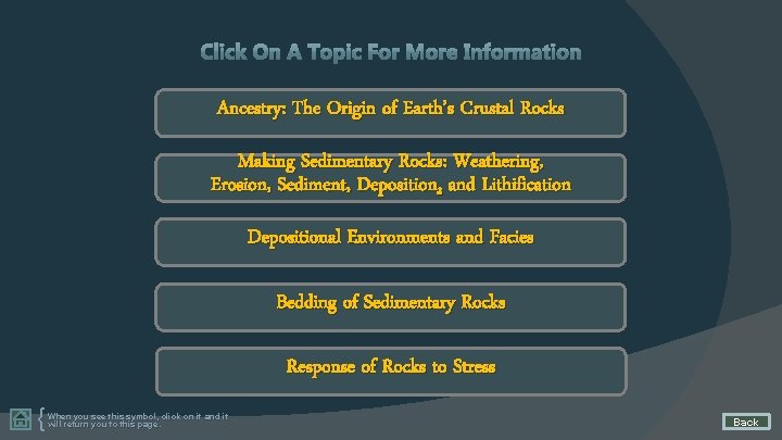 Ancestry: The Origin of Earth’s Crustal Rocks Making Sedimentary Rocks: Weathering, Erosion, Sediment, Deposition,