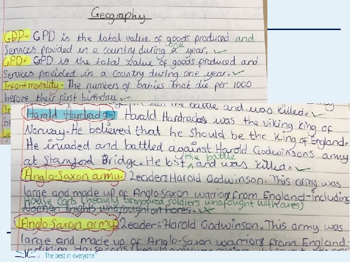 An example An example