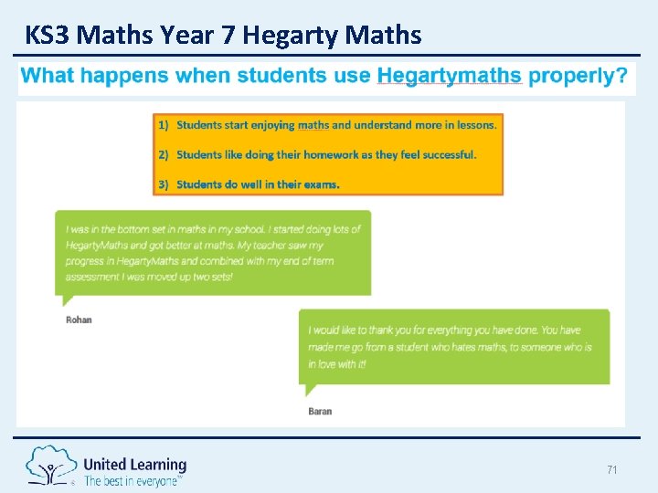 KS 3 Maths Year 7 Hegarty Maths 71 KS 3 Maths Year 7 Hegarty Maths 71