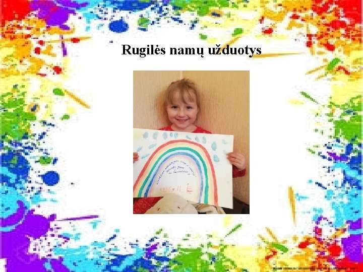 Rugilės namų užduotys 