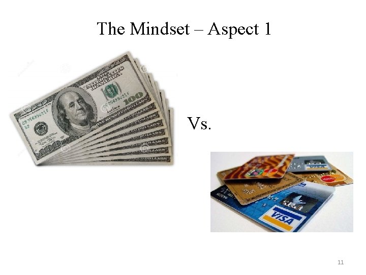 The Mindset – Aspect 1 Vs. 11 