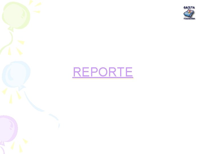 REPORTE 