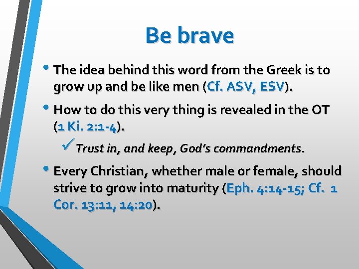 Once A Person Becomes A Christian They Must