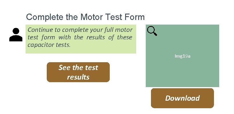 Complete the Motor Test Form Continue to complete your full motor test form with