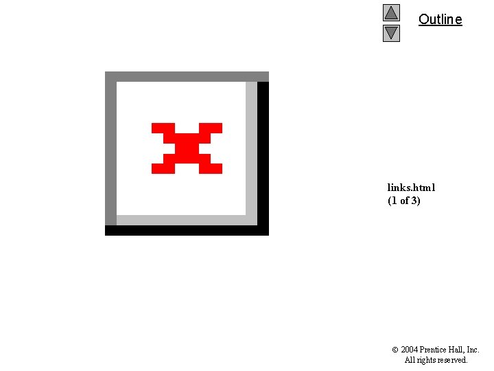 Outline links. html (1 of 3) 2004 Prentice Hall, Inc. All rights reserved. 