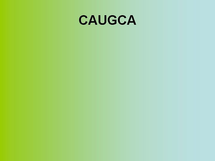 CAUGCA 