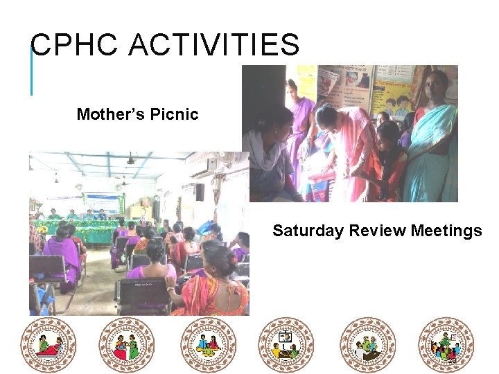 CPHC ACTIVITIES Mother’s Picnic Saturday Review Meetings 20 CPHC ACTIVITIES Mother’s Picnic Saturday Review Meetings 20
