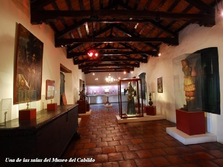 Una de las salas del Museo del Cabildo 