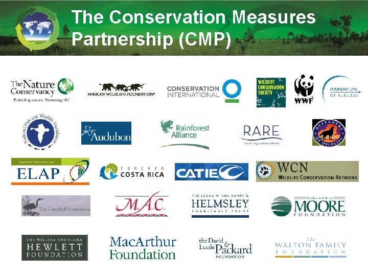 The Conservation Measures Partnership (CMP) The Conservation Measures Partnership (CMP)