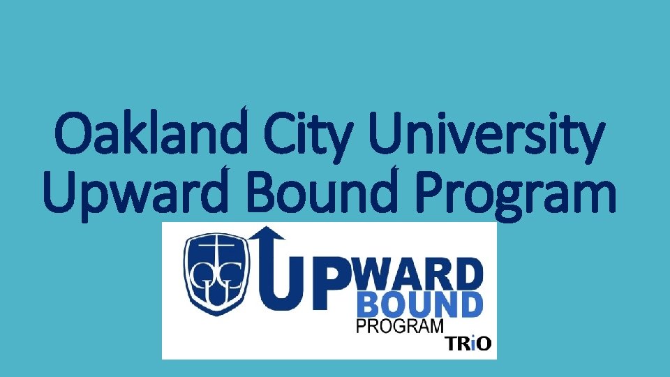 Oakland City University Upward Bound Program 