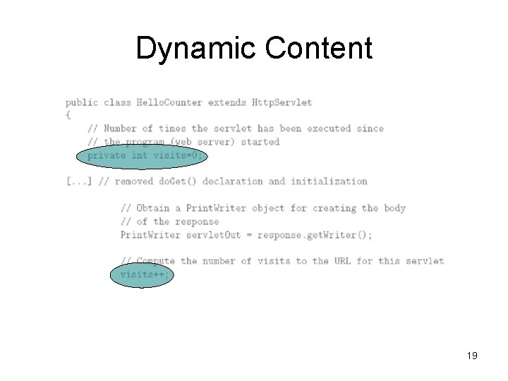 Dynamic Content 19 