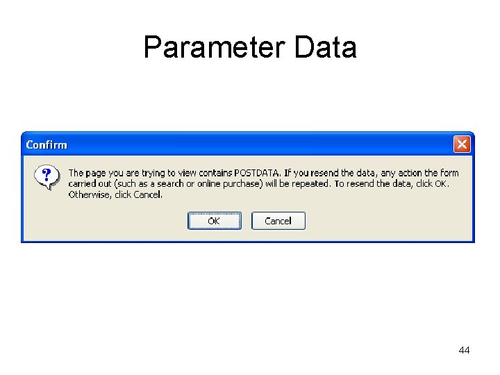Parameter Data 44 