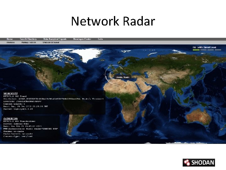 Network Radar 