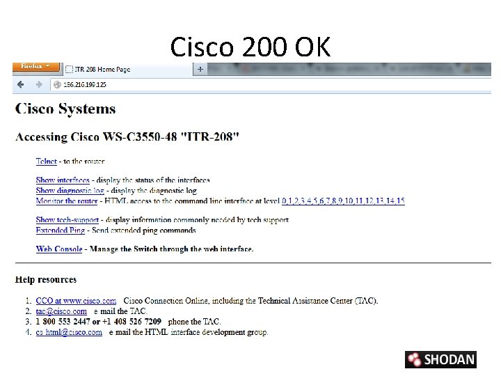Cisco 200 OK 
