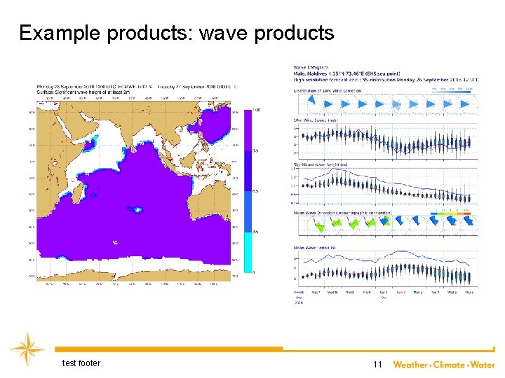 Example products: wave products test footer 11 