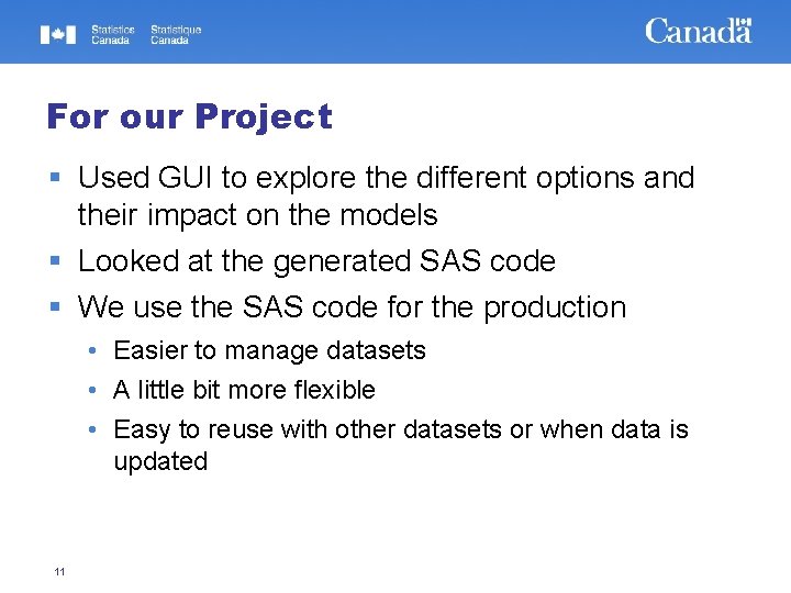 For our Project Used GUI to explore the different options and their impact on