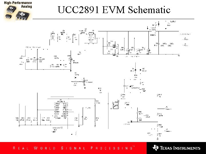 UCC 2891 EVM Schematic 