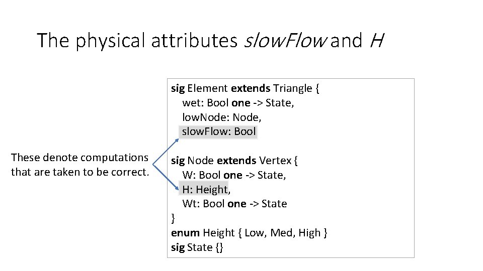 The physical attributes slow. Flow and H sig Element extends Triangle { wet: Bool