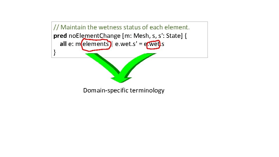 // Maintain the wetness status of each element. pred no. Element. Change [m: Mesh,