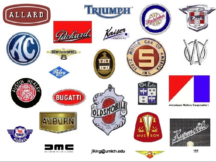 jlking@umich. edu 11 