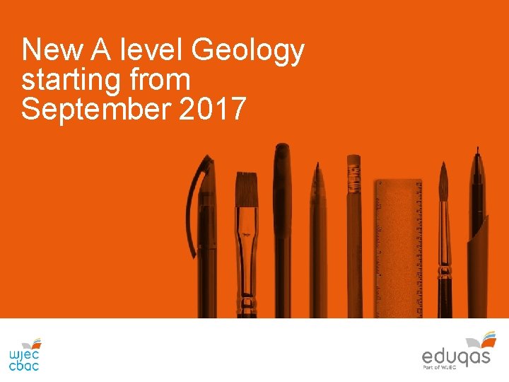New A level Geology starting from September 2017 